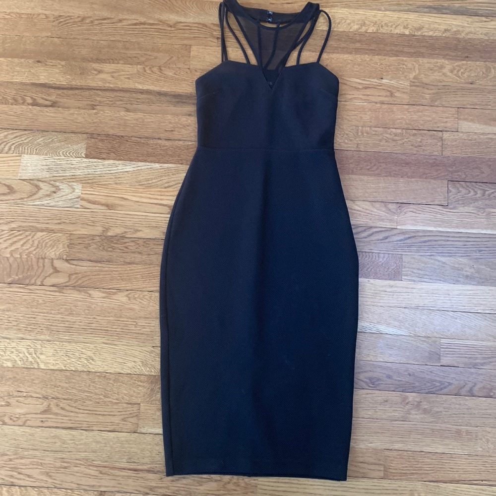 Strappy Black Dress